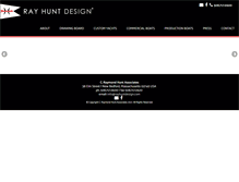Tablet Screenshot of huntdesigns.com